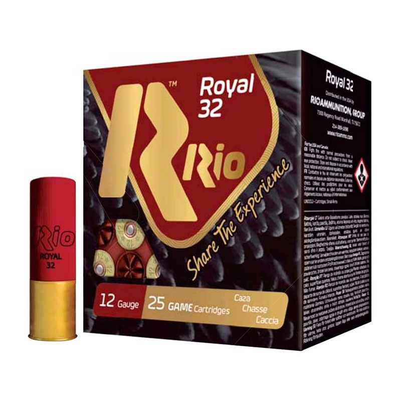 Caixa Cartuchos Royal 32 G