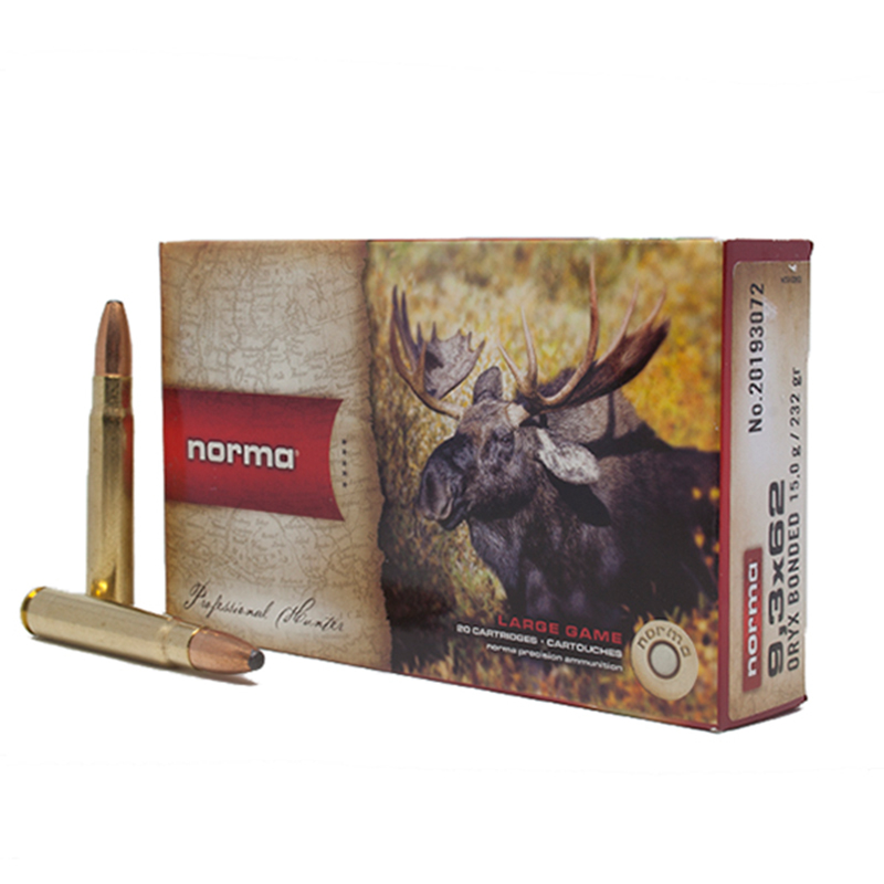 Mun.DC. Norma .9,3X62 Oryx 232Gr