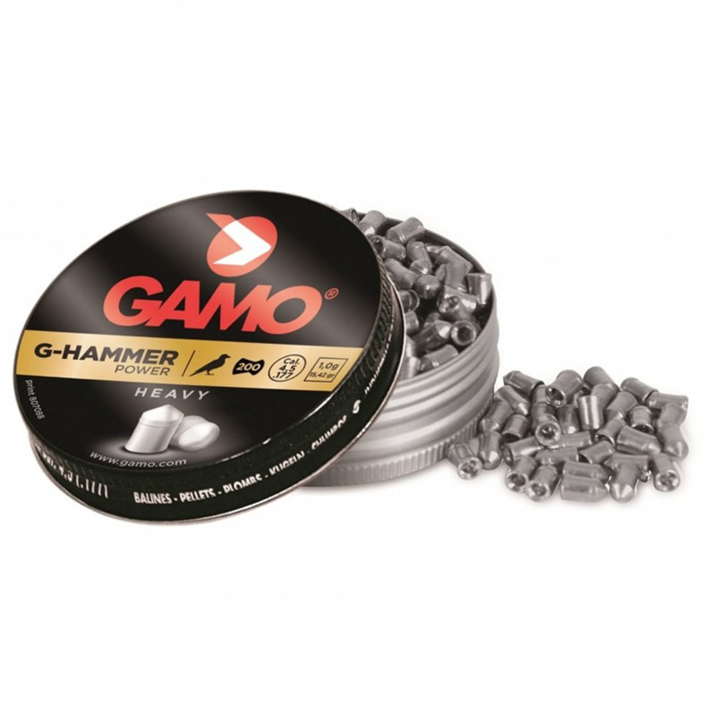 Chumbo G-Hammer Metal cal. 4,5 cx. metálica 200
