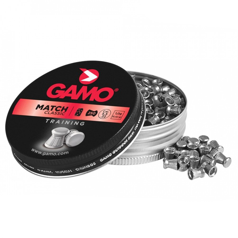 Chumbos Match 5.5 Cx 250 Metal