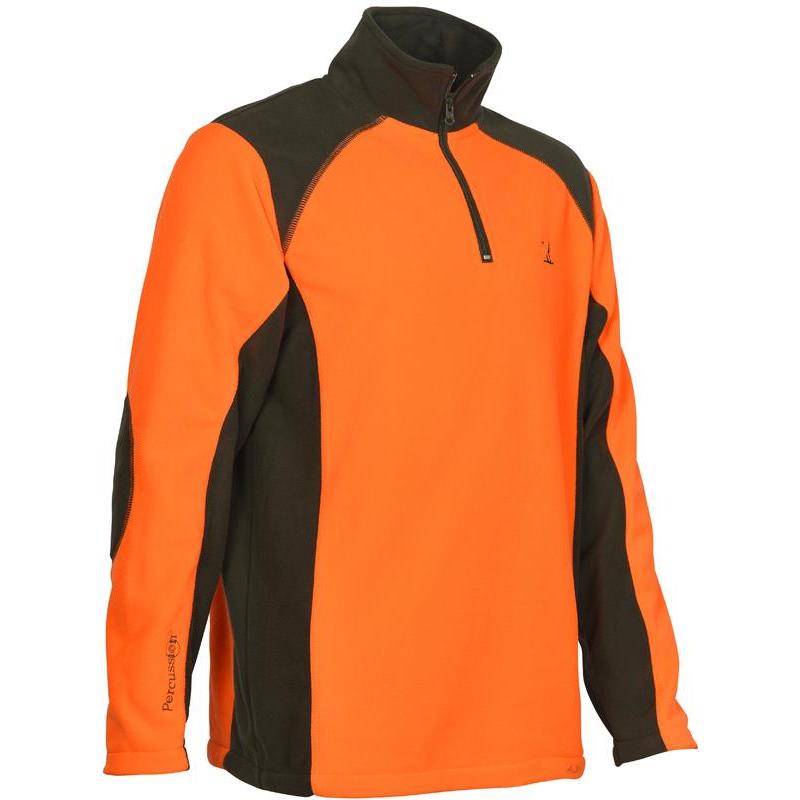 Camisola Polar verde/laranja
