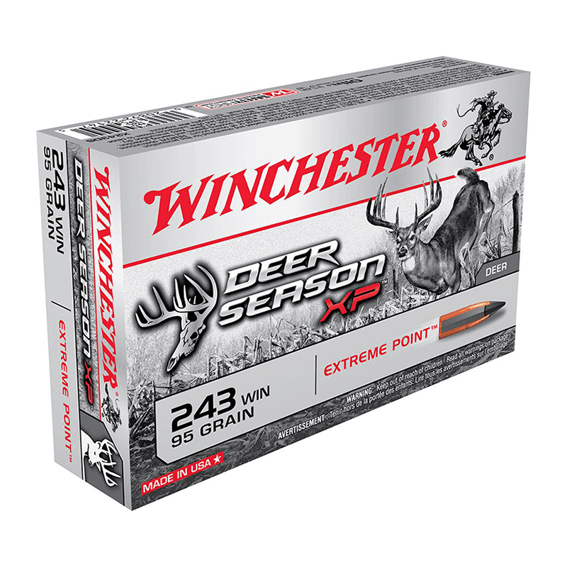 Mun. Winchester 243 Win 95 Gr Extreme Point