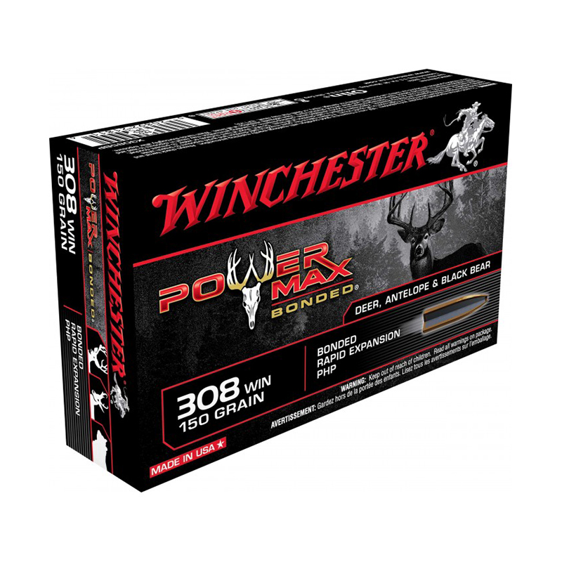 Mun. Winchester 308 Win 150gr Power Max