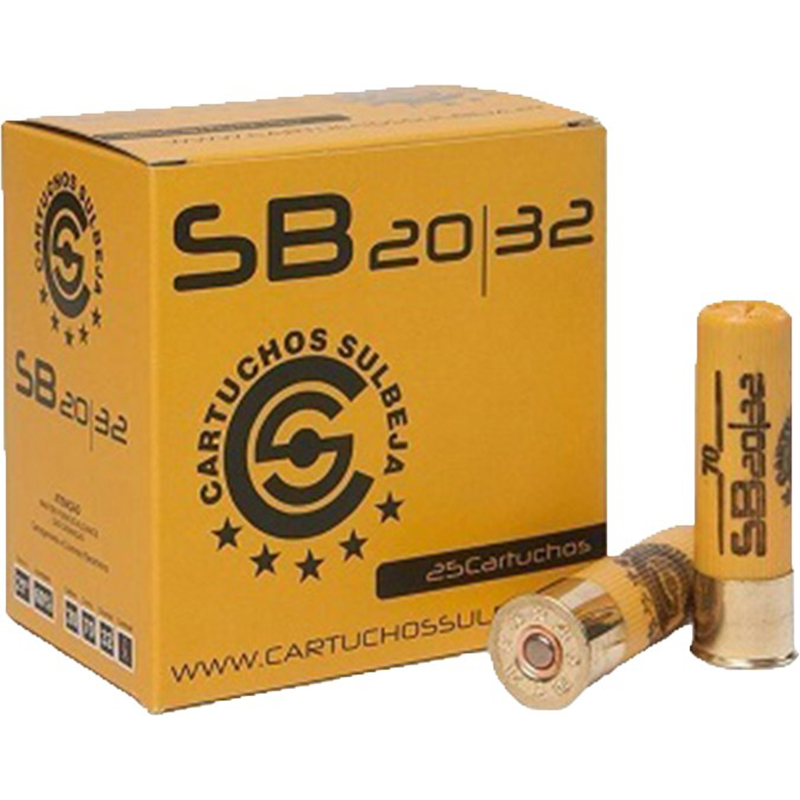 Cartuchos Sulbeja  SB20 Cal 20 32gr