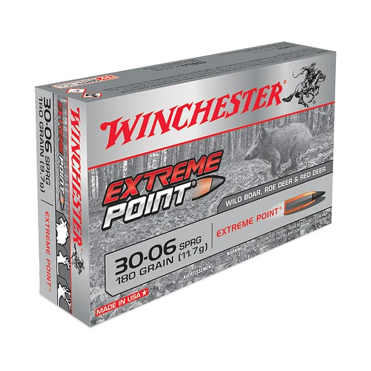Mun. Winchester 30-06SPRG 180gr Extreme Point
