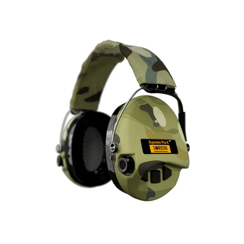 Auscultador Electrónico Sordin Supreme Pro-X Led Camo