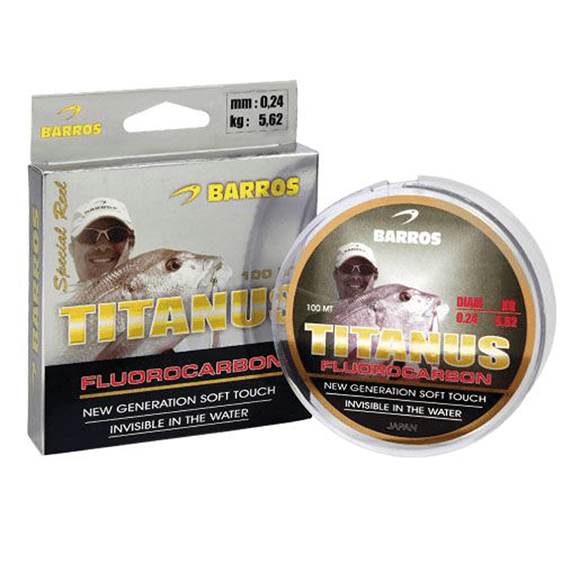 Fio Fluorocarbon Barros Titanus100m/0,27