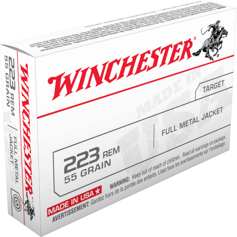 Winchester 223 Rem. 55Gr F.M.J