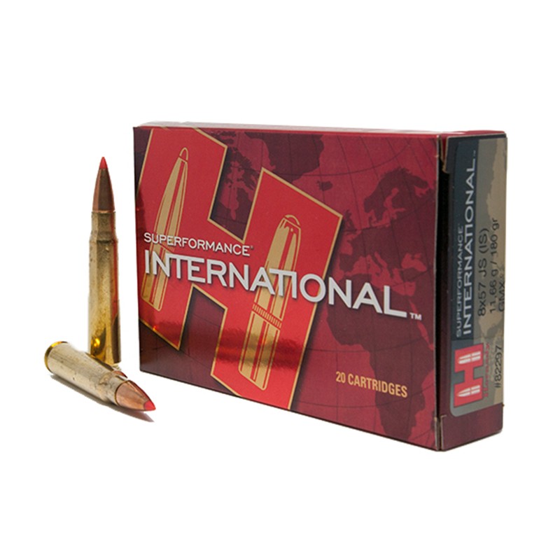 Balas Hornady 8x57 JS IS180gr GMX SPFI