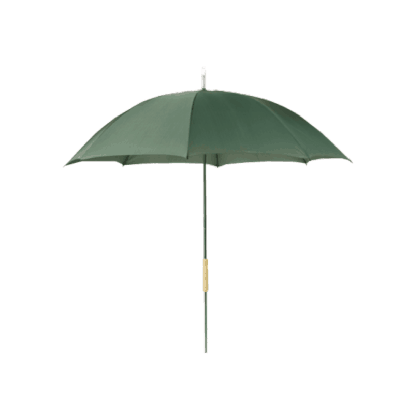 Chapeus de chuva verde