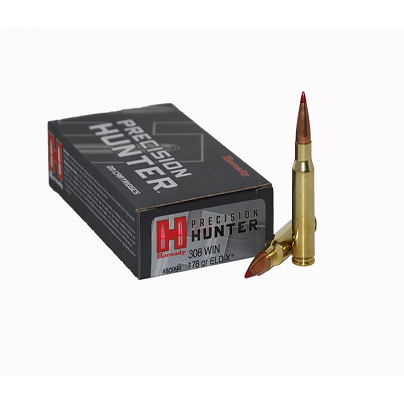 Balas Hornady 308 Win 178 GR Precision Hunter