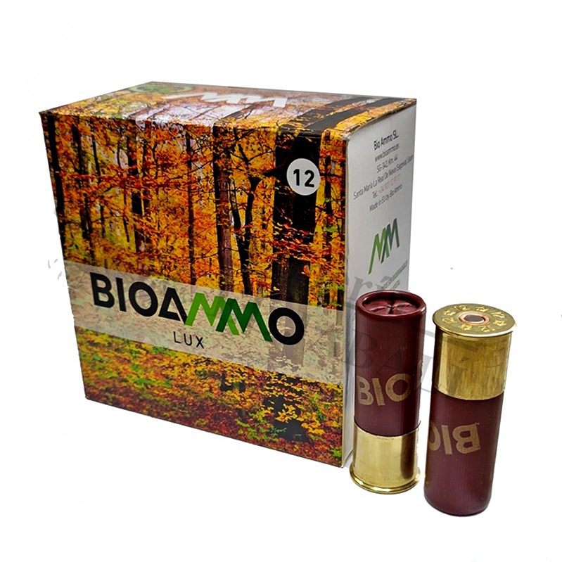 Cx 25 Cartuchos BioAmmo Lux 32Gr