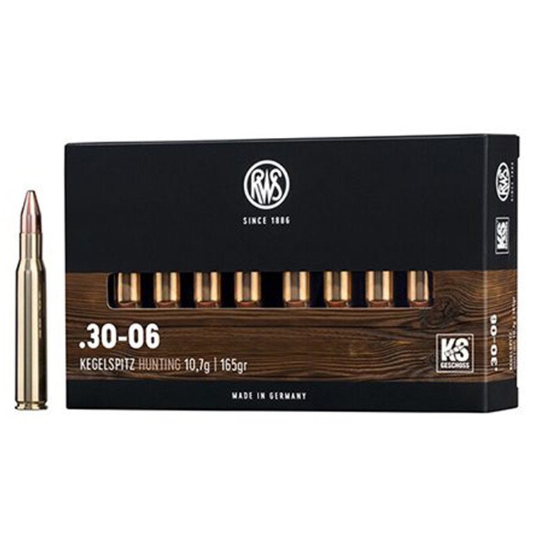 Mun. RWS 30.06 KS 165 Gr