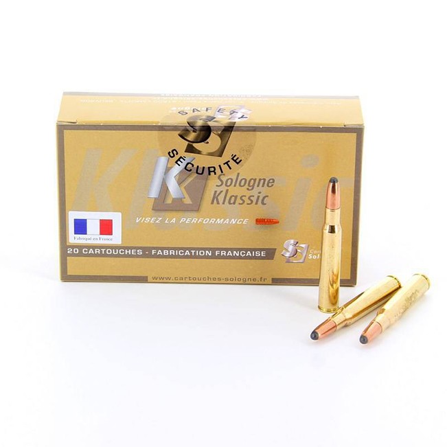 Munições Subsónicas Sologne GPA 9,3X62 285gr