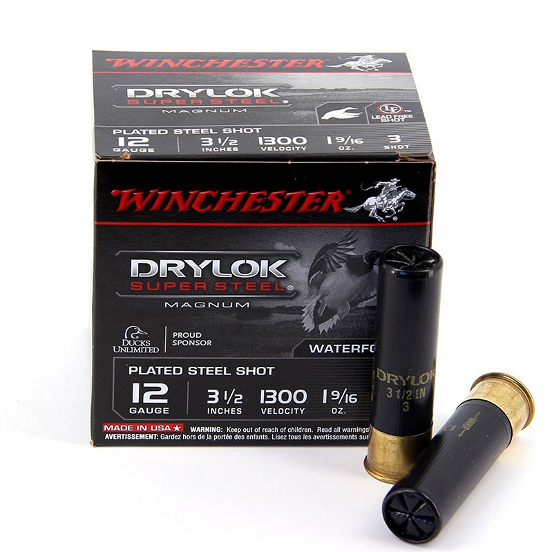 Cart. Winchester Drylok steel Cal 12