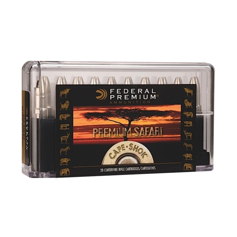 Munições Federal Premium 9,3x62 286grs Barnes TSX