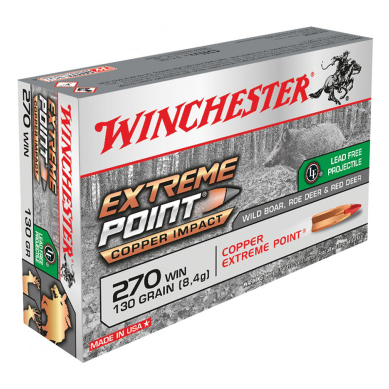 Mun. Winchester 270win 130Gr Extreme Point Lead Fr