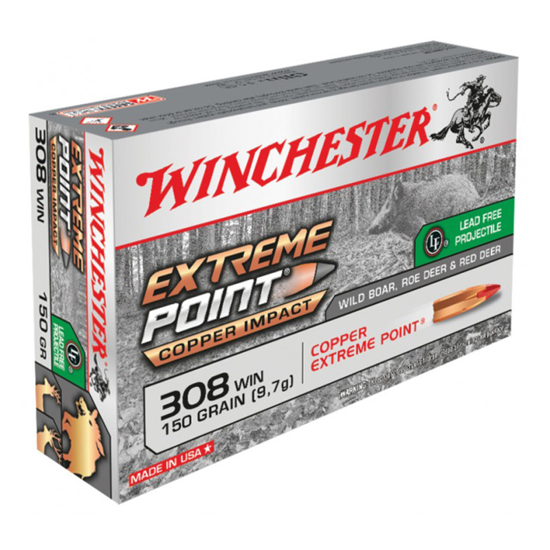 Mun. Winchester 308win 150Gr Extreme Point Lead Fr