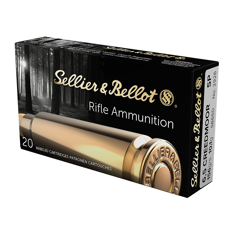 Balas Sellier & Bellot 6,5 Creedmoor SP 156Grs