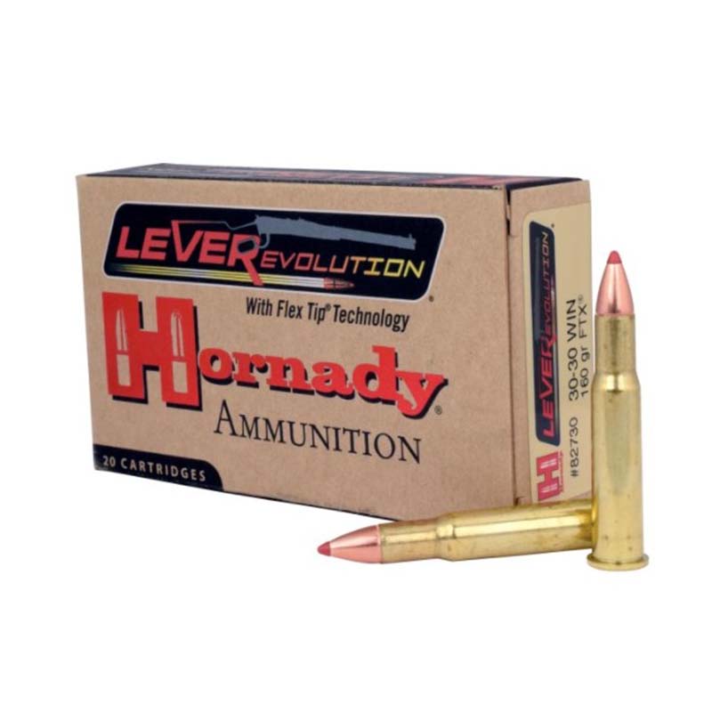Balas Hornady 30-30 Win. 160gr FTX LVR