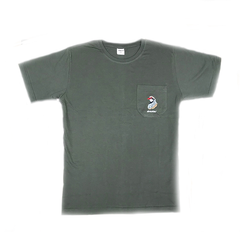 Tshirt Verde c/ bolso - Amster