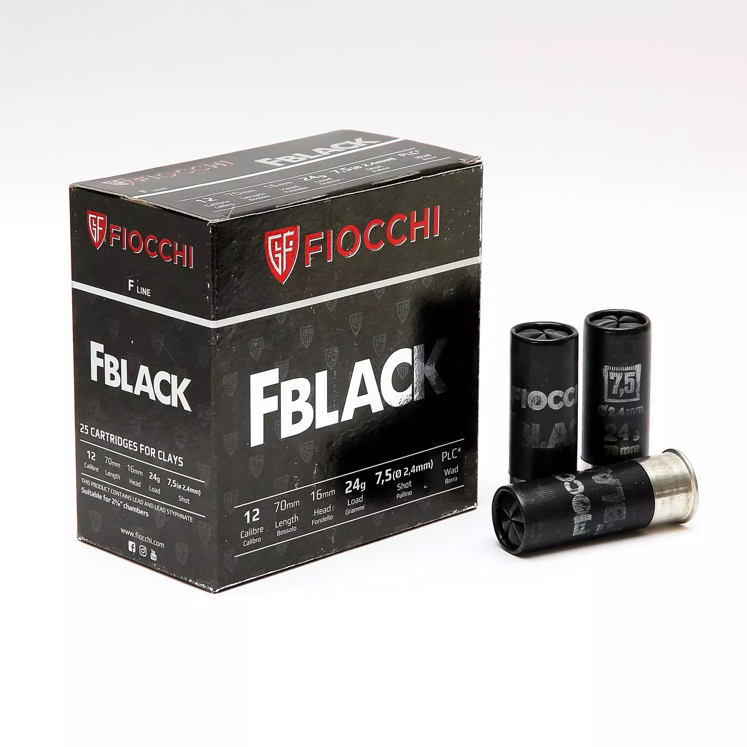 Cx 25 Fiocchi Fblack 24gr