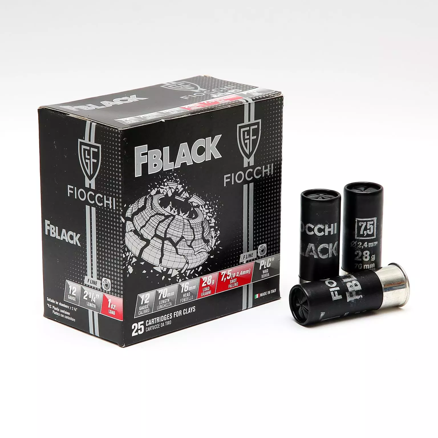 Cx 25 Fiocchi Fblack 28gr