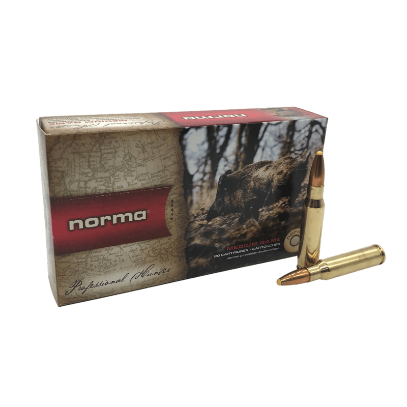 Cx 20 Munições Norma 308win 180 Gr Plastic Point