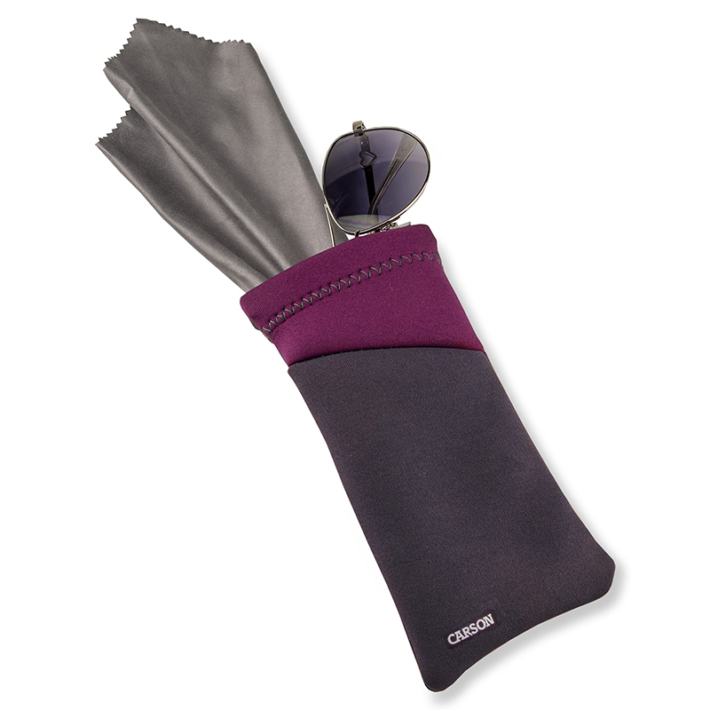 Bolsa p/ Óculos c/ Pano de Limpeza
