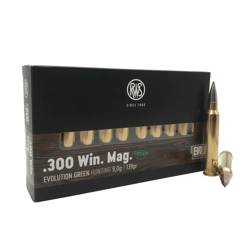 Mun.CG RWS .300win Evo Green 139 Gr