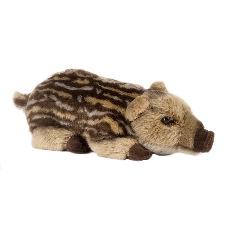 Peluche Javali Listado Deitado 30cm