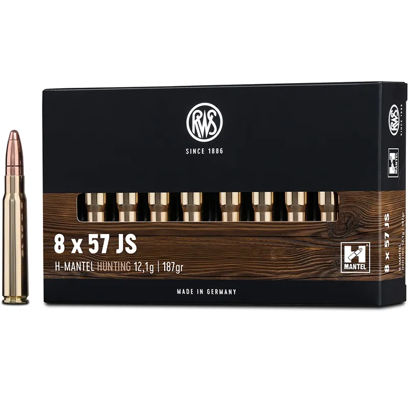 RWS 8X57 JS HM 12,1G/ 187GRS