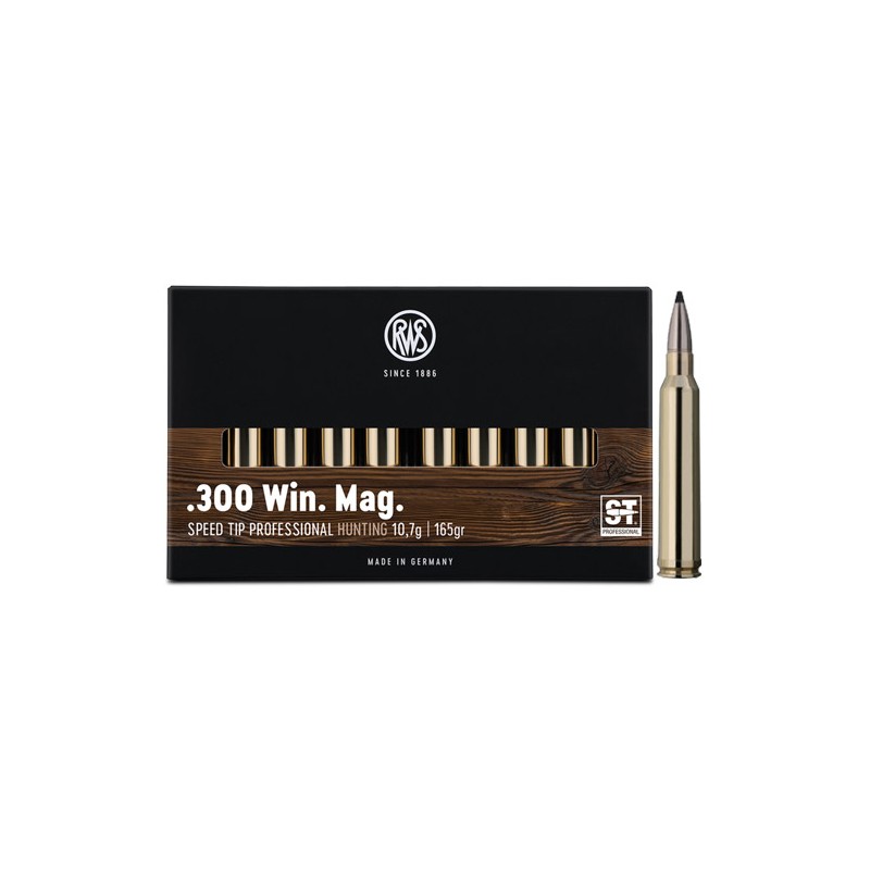 Munições RWS 300win ST Pro 165gr