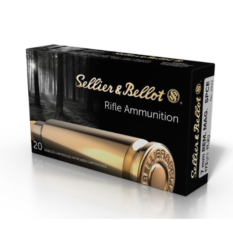 Balas Sellier & Bellot 7mmRem Mag. SP 173grs