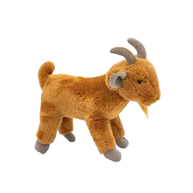 Peluche Cabrinha Castanha 20cm