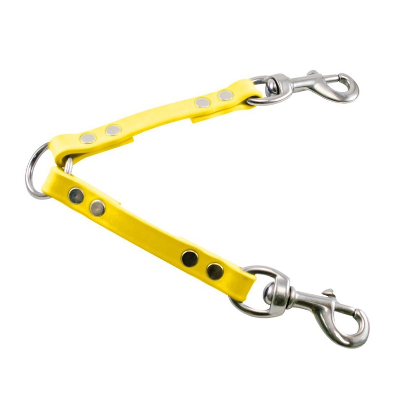 Acuplador trela 20cm Amarelo