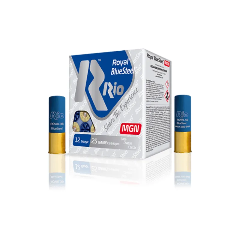 Cartuchos UEE Royal 36 Bluesteel MGN