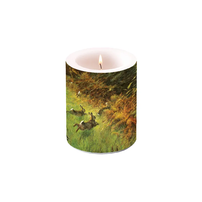 Vela Motivos de Caça - Coelhos