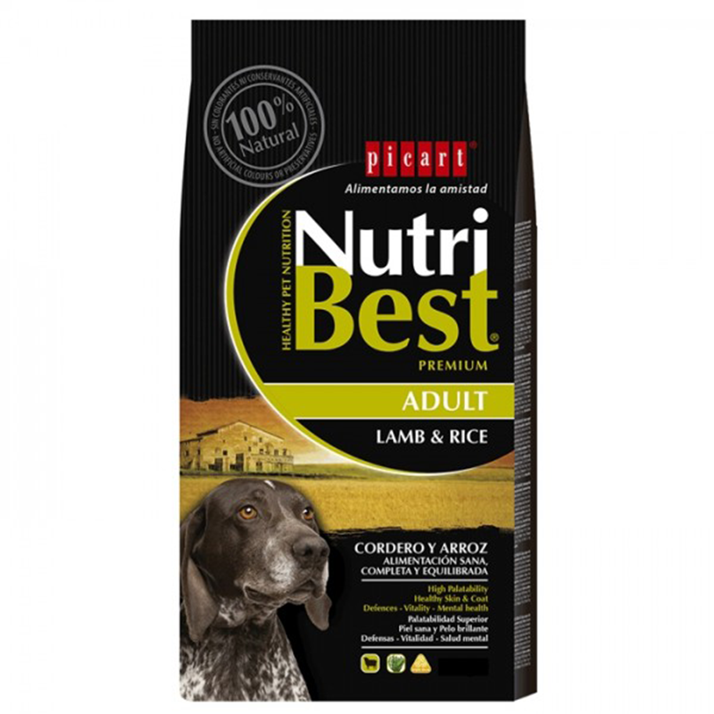 Nutribest Adulto Lamb & Rice 15Kg