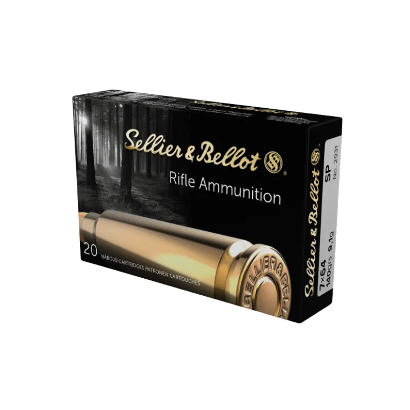 Balas Sellier & Bellot 7x64 SP 140Gr