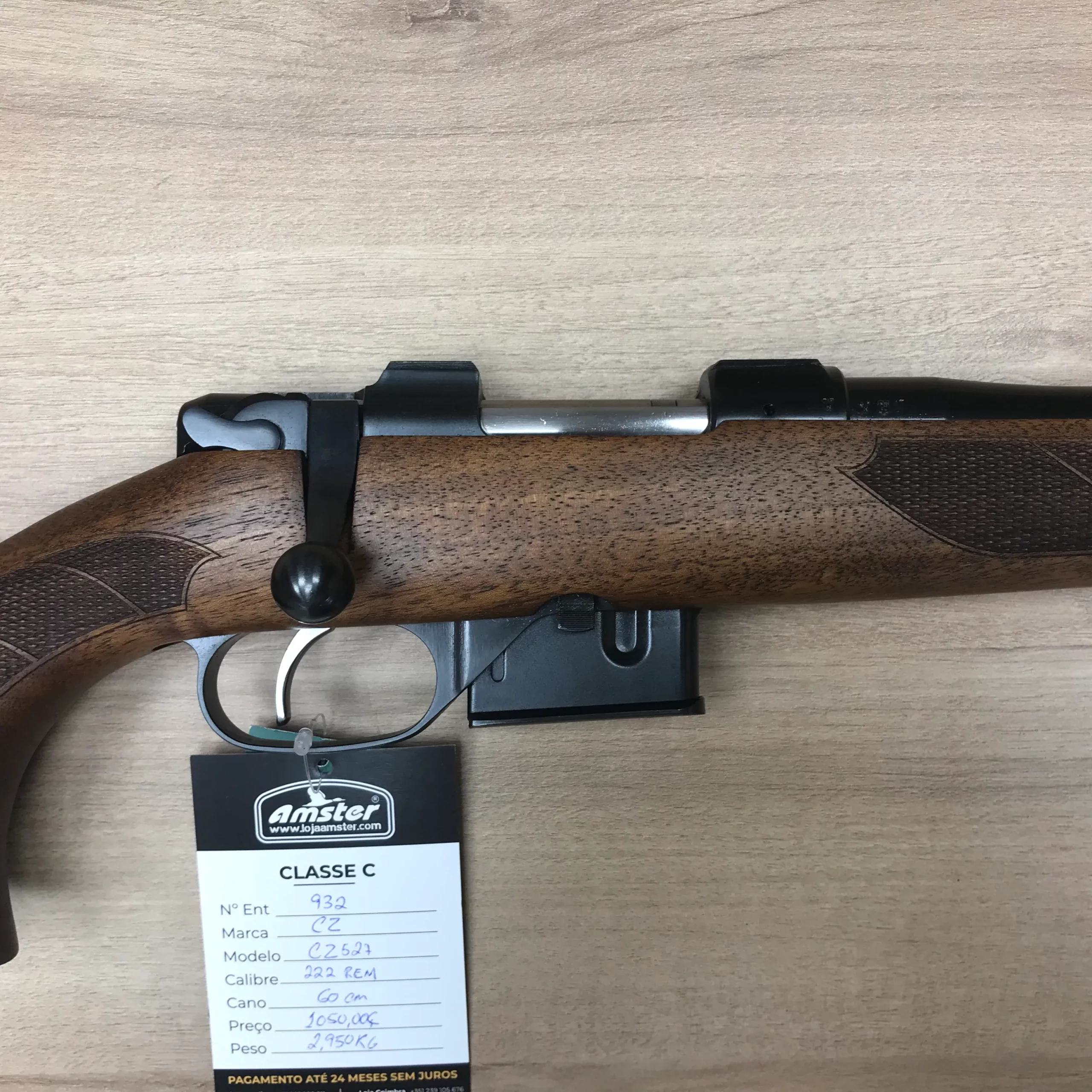 CZ 527 222Rem