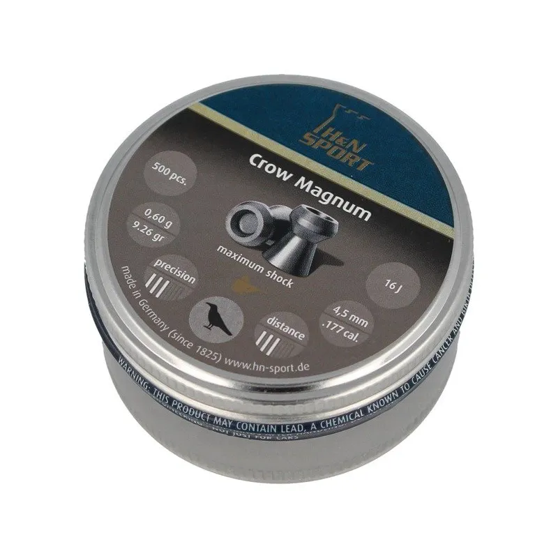 Chumbo H&N Crow Magnum 4,5 cx500