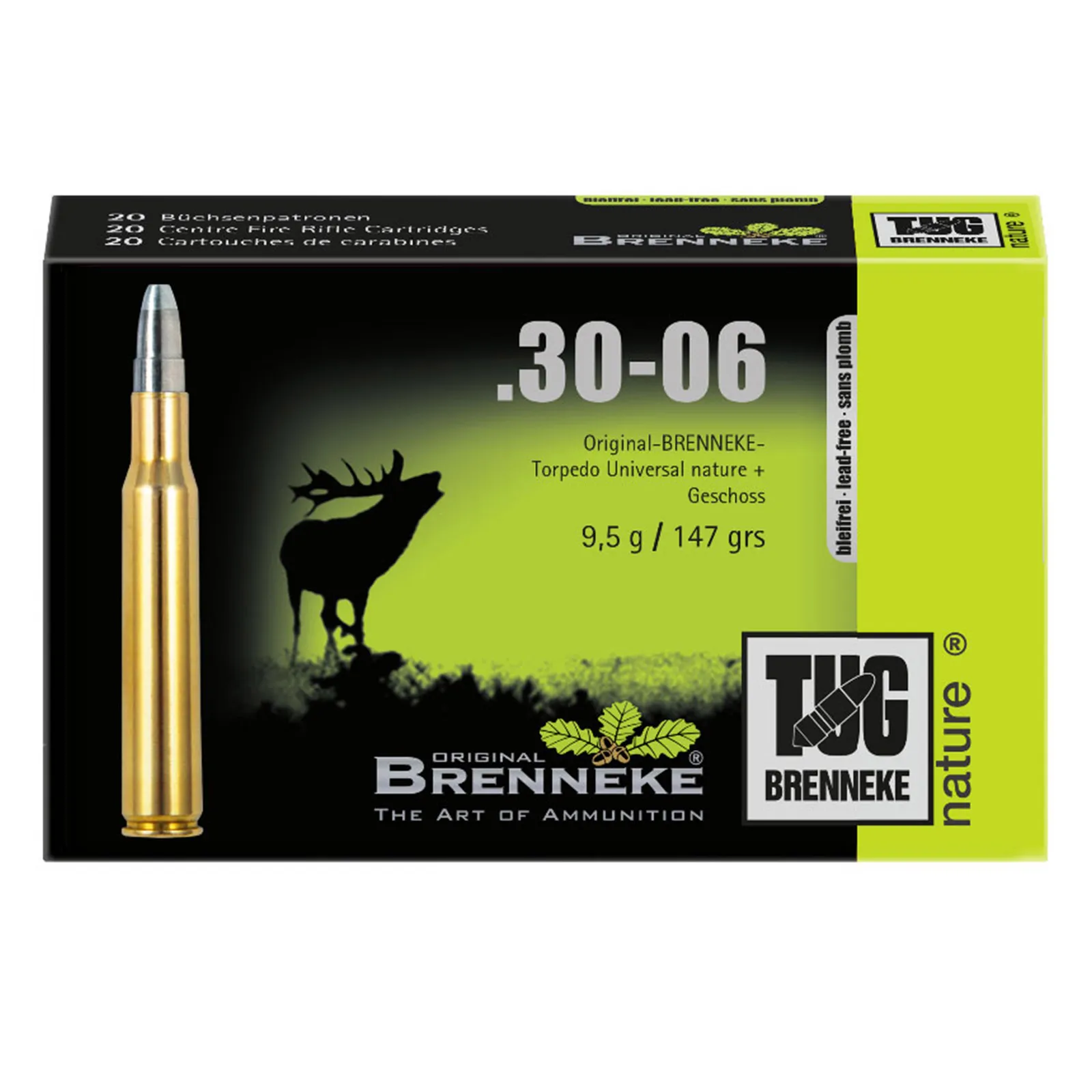 Cx 20 Brenneke TUG 9.5g/147gr 30.06SPRG