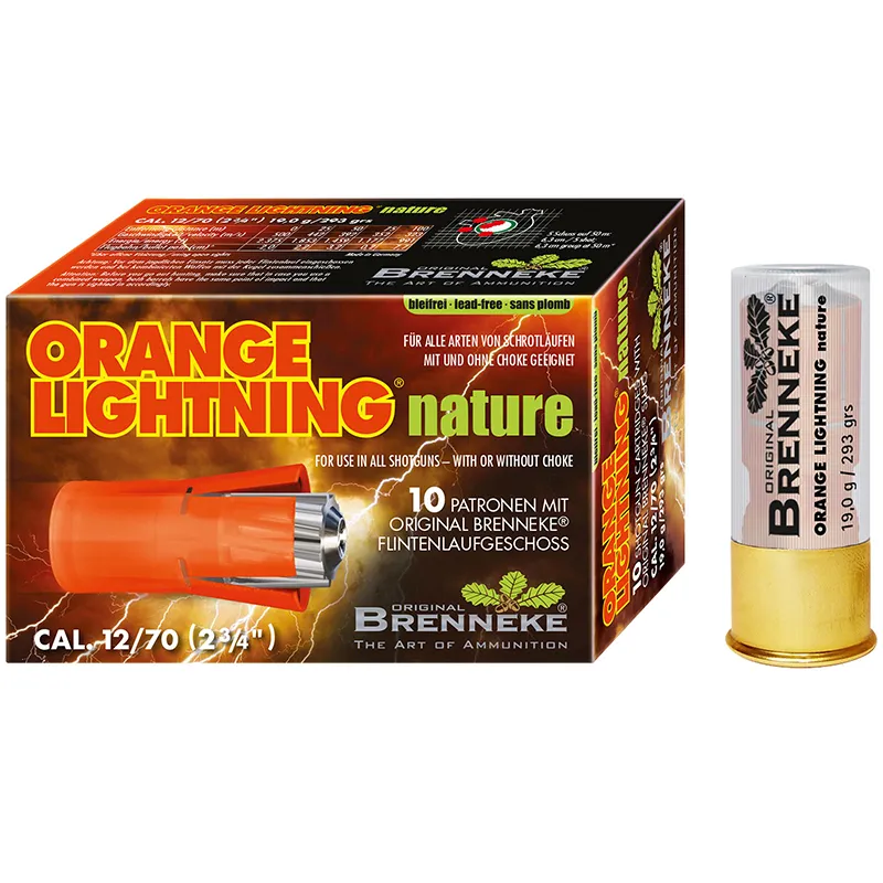 Cx 10 Brenneke ORANGE LIGHTNING 12/70 19,0g