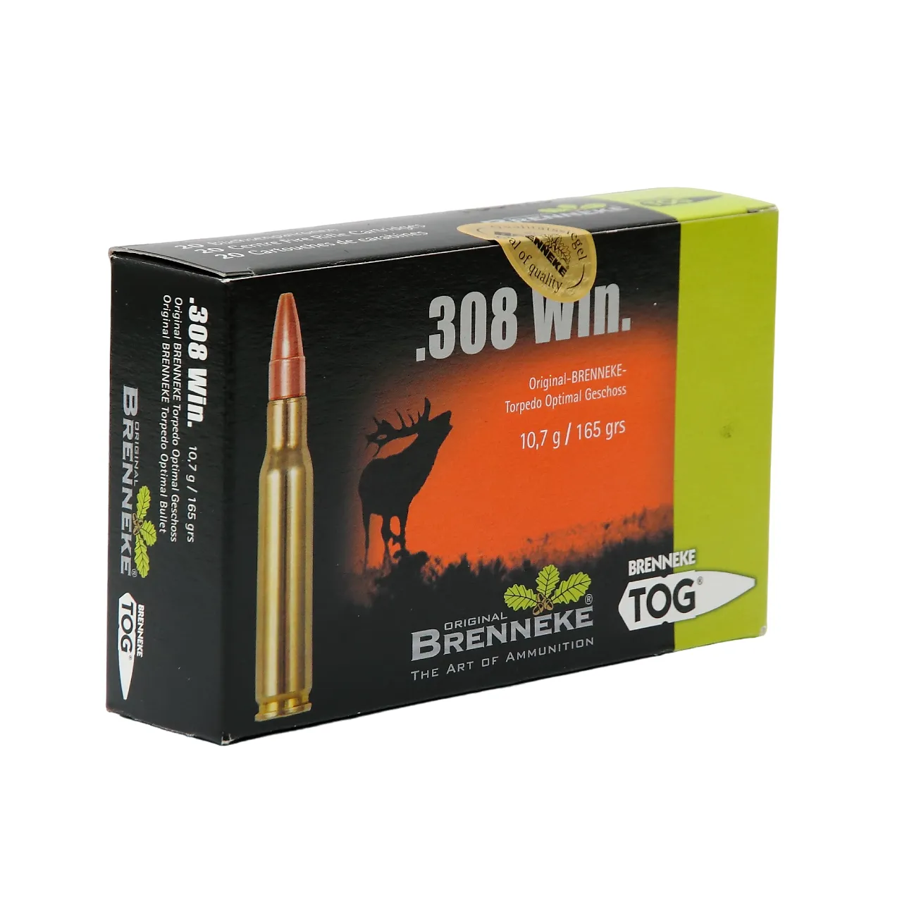 Cx 20 Brenneke TOG 10,7g/165gr .308WIN