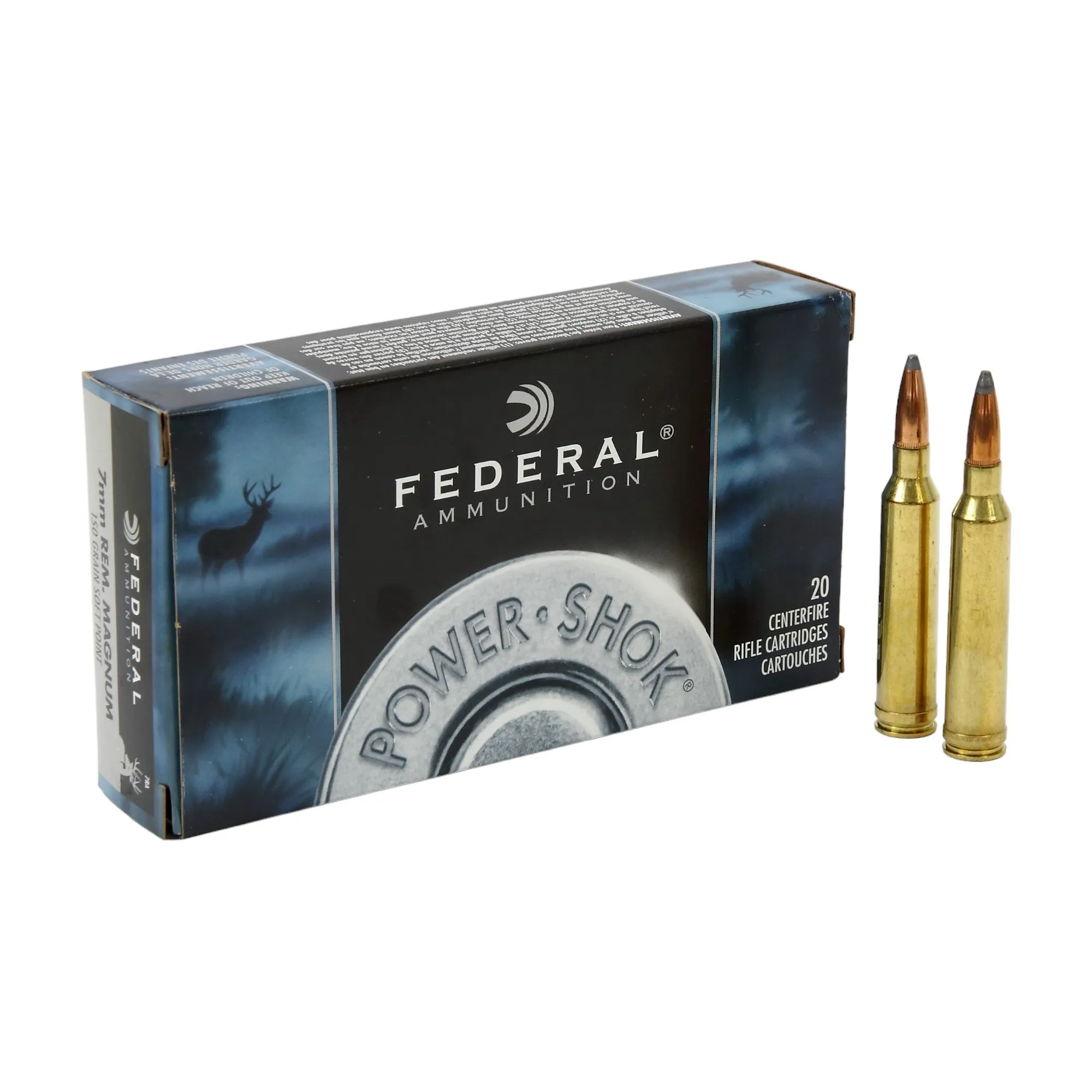 Munições Federal Cal7mmRM 150grs SP