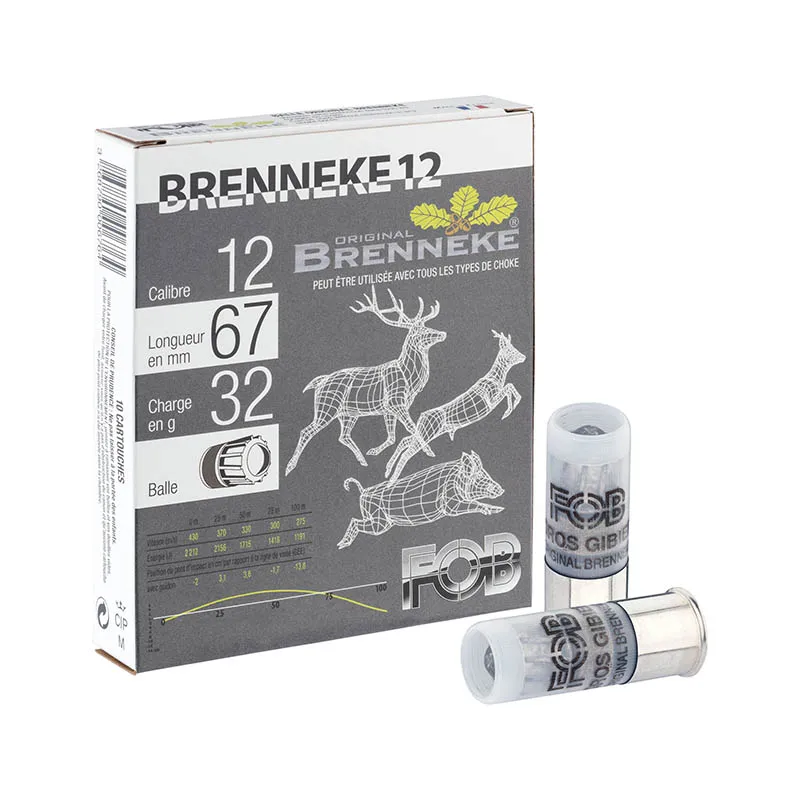 Bala Fob Brenneke Bronze 28gr Cx.10