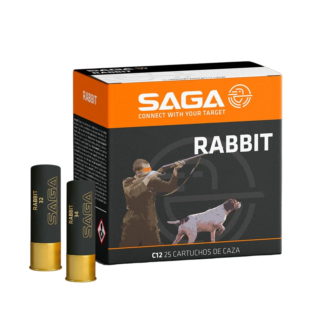 Cartuchos Saga Rabbit 34gr