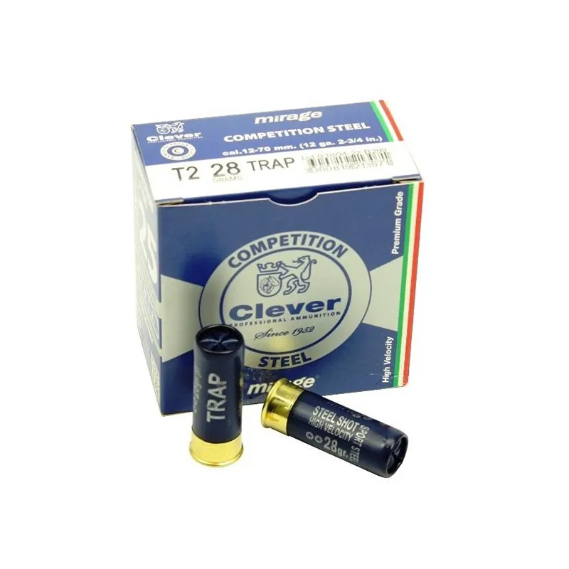 Cartucho Mirage Comp. aço 28 gr
