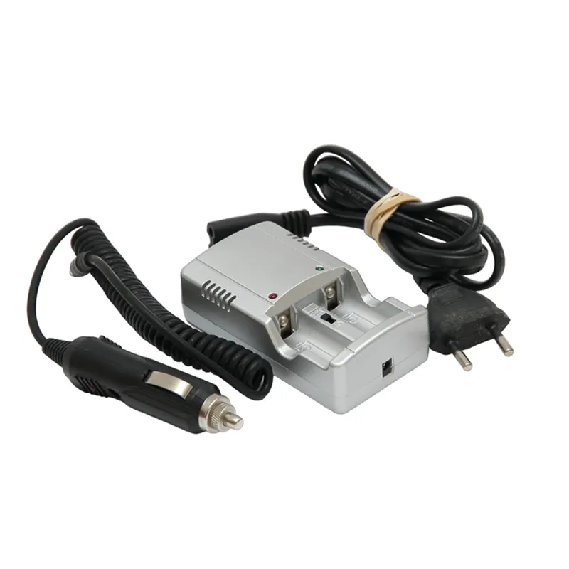 Carregador pilhas Li-ion RCR 123A